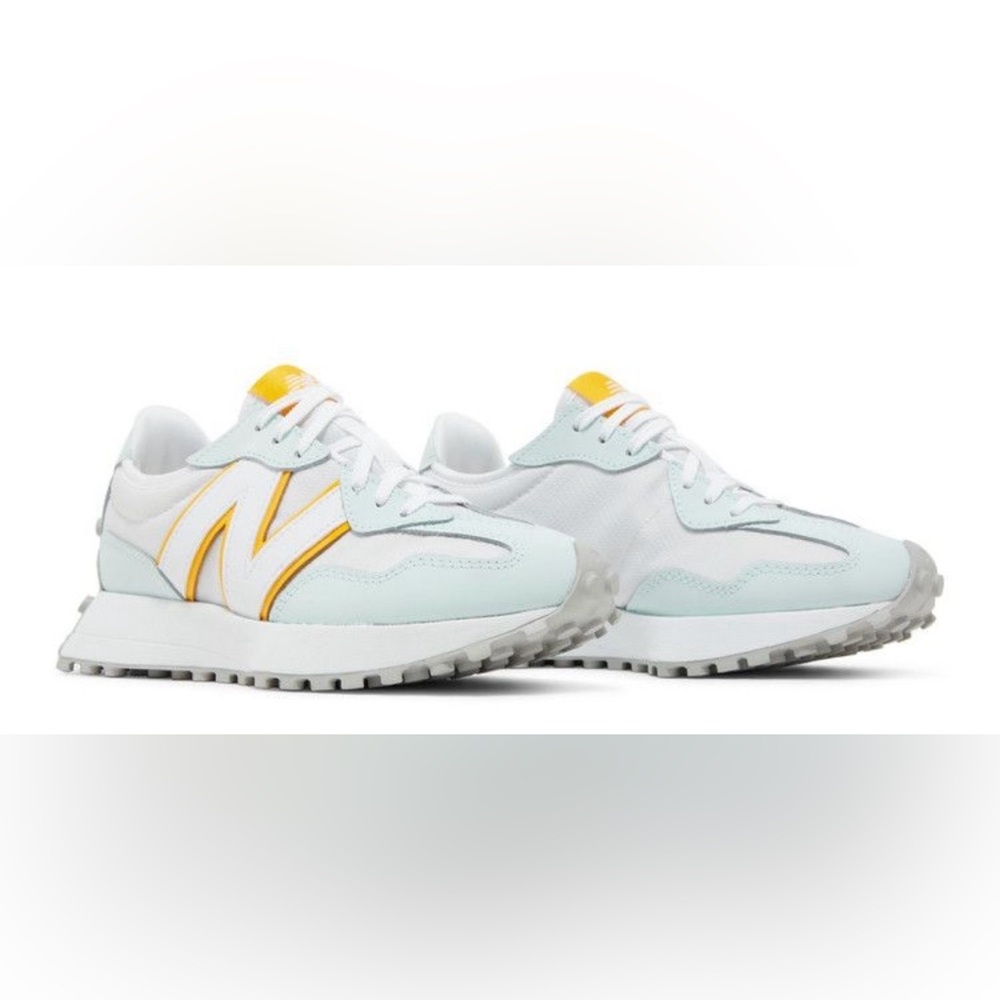 New Balance 327 Summer Fog Light Surf Sneakers